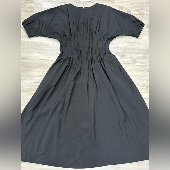 COS Black Midi Dress Size 12 - Picture 9 of 14
